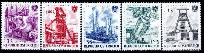 Austria 1961 - Yv.no.932-6 neuzat