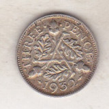 Bnk mnd Anglia Marea Britanie 3 pence 1932 argint, Europa