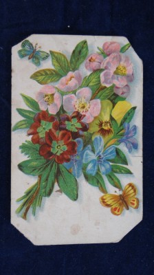 Carte postala - Flori - necirculata foto