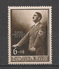 Deutsches Reich.1939 Hitler AB.60 foto