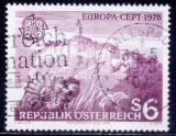 Austria 1978 - Yv.no.1402 stampilat,perfecta stare europa-cept