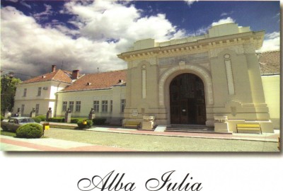 Carte postala CP AB014 Alba Iulia - Sala Unirii foto
