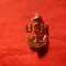 Insigna Militara Navala SUA - USNavy ,metal aurit si argintat ,h= 3 cm