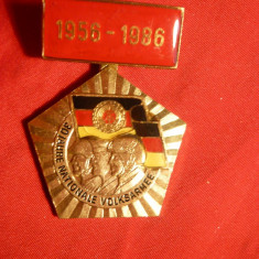 Insigna 30 Ani Armata Populara -RDG ,h= 4,8 cm