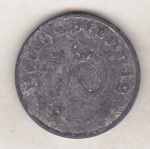 bnk mnd Germania 10 pfennig 1940 F foto