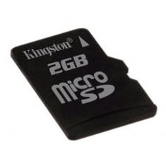 Card memorie Kingston MicroSD 2GB fara adaptor - Produs NOU + Garantie - BUCURESTI foto