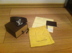 Curea Louis Vuitton Monogram Canvas 110 Aproape Noua foto