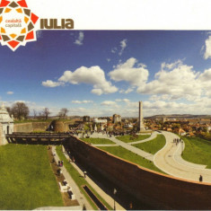 Carte postala CP AB011 Alba Iulia - Vedere panoramica cetate