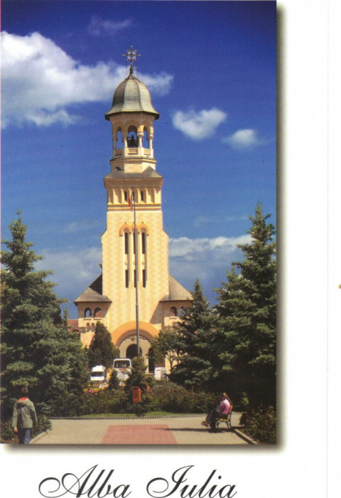 Carte postala CP AB013 Alba Iulia - Catedrala Reintregirii Neamului