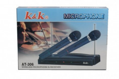 Set microfoane wireless AT-306 foto