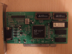 placa video slot PCI HIS S3 trio64v2/dx sau s3 virge/dx foto