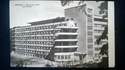 Oravita - Sanatoriul CFR Ilie Pintilie - vedere necirculata - RPR foto