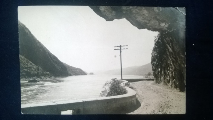 RPR - Dunarea la Cazane - vedere circulata 1957