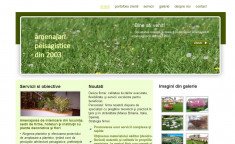 Site prezentare firma amenajari peisagistice gradini foto