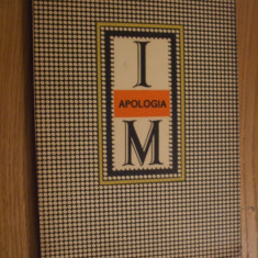 IOSIF MOESIODAX - Apologia - partea intii - 1977, 173 p. ; tiraj: 3700 ex.