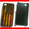 HC191a Carcasa protectie plastic - Apple iPhone 4 4S, Steagul SUA / USA + FOLIE!