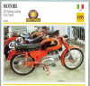 404 Foto Motociclism - MOTOBI 250 SPRING LASTING GRAN SPORT - ITALIA -1955 -pe verso date tehnice in franceza -dim.138X138 mm -starea ce se vede
