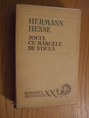 JOCUL CU MARGELE DE STICLA - Hermann Hesse - 1969, 532 p. foto