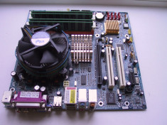 KIT Placa baza Gigabyte GA-8i915G-MF+Intel D630 3,4Ghz + 2 GB RAM 4xSata Testata!!! foto