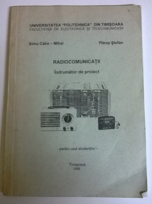 SIMU CALIN MIHAI, PITROP STEFAN - RADIOCOMUNICATII - INDRUMATOR DE PROIECT foto
