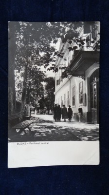 Buzias - Pavilionul central - vedere circulata 1961 - RPR foto