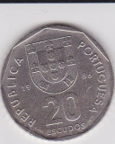 Portugalia 20 escudos 1986, Europa