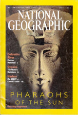 NATIONAL GEOGRAPHIC NR. 4 DIN APRILIE 2001 (IN LIMBA ENGLEZA) foto