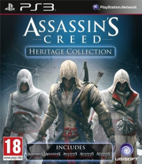 PE STOC Assassin&amp;#039;s Creed Heritage Collection PS3 sigilat, contine primele 5 jocuri din serie (transport inclus la plata in avans) foto