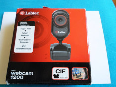 Webcam Labtec 1200 Yahoo Messenger Skype Aol Putin Folosita Sistem de prindere pe monitor CIF 352 X 288 foto