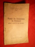 N.D.Petrescu-Zoita - Viata de Societate la Romani pana in 192 dupa Christos-ed. 1928