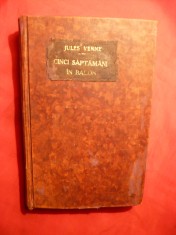 J.Verne - Cinci săptăm&amp;acirc;ni &amp;icirc;n balon, Ed. cca1933 traducere George B. Rareș