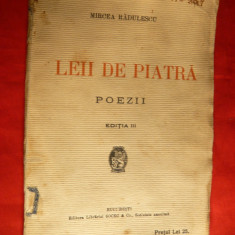 Mircea Radulescu - Leii de Piatra -Poezii Ed. IIIa 1924