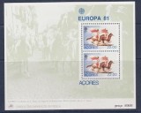 Azore 1981 - Bloc Yv.no.2 neuzat, Nestampilat