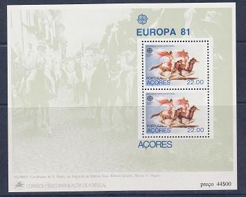 Azore 1981 - Bloc Yv.no.2 neuzat