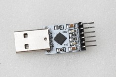 Adaptor CP2102 USB - Serial ( TTL RS232 ). Convertor serial CP2102 UART pt Arduino Mini Pro, MSP430, DDWRT, openWRT foto