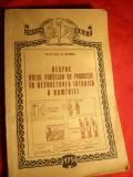 S.Stirbu- Despre rolul fortelor de prod. in dezv. istorica a Romaniei -ed. 1955, Alta editura