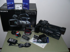 sony fx1000 minidv full Hd + 1 camera video GRATIS foto