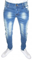 ( NOU ) Blugi CONICI - MODEL DE SEZON (CU TINTE) - SKINNY / SLIM - ( TOATE MARIMILE: 28, 29, 30, 31, 32, 33, 34) foto