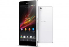 SONY Xperia Z WHITE 16GB 5&amp;quot; 1080p 4G LTE Quad Core, Poze Reale, NOU *Pachet Extra * Poze reale * Cel Mai Bun PRET! foto