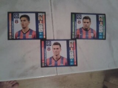 Stickere, abtipilduri fotbal STEAUA -Champions League 2013-2014 Panini - Florin Gardos, Adi Popa, Gabriel Iancu foto