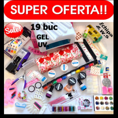 Kit PLAY NAILS SET unghii false + PASI DE APLICARE + CADOU foto