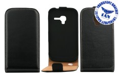 Toc Hard Flip Samsung Galaxy Ace2 I8160 Negru (Fan Courier gratuit) foto
