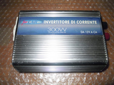 INVERTOR 600W (300W) / CONVERTOR 600W (300W) PROFESIONAL ITALIAN 12V DC - 230V AC ! foto