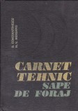 D Constantinescu , N V Mereanu - Carnet tehnic sape de foraj