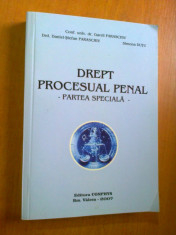 DREPT PROCESUAL PENAL (PARTEA SPECIALA) - GAVRIL PARASCHIV, DANIEL-STEFAN PARASCHIV, SIMONA DUTU (2007) foto