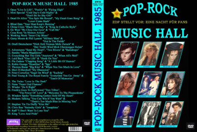 ROCK-POP MUSIC HALL DUBLU DVD 1985 (CONCERT HAMBURG) MUZICA ANII 80 foto