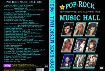 ROCK-POP MUSIC HALL DUBLU DVD 1985 (CONCERT HAMBURG) MUZICA ANII 80 foto