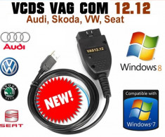 Ultima versiune 2014!! VAG COM VCDS 12.12 HEX CAN FULL ACTIVAT Interfata Diagnoza Volkswagen , Audi,Skoda , Seat , GARANTIE 1 AN, PACHET COMPLET foto