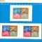 RO-0030=ROMANIA 1962,Cosmonautica,Varietate,Pereche bloc nedantelat.STAMPILAT