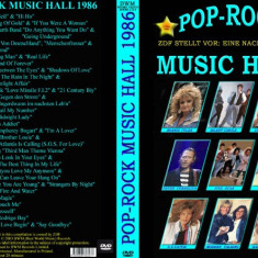 ROCK-POP MUSIC HALL DUBLU DVD 1986 (CONCERT KU HANNOVER) MUZICA ANII 80